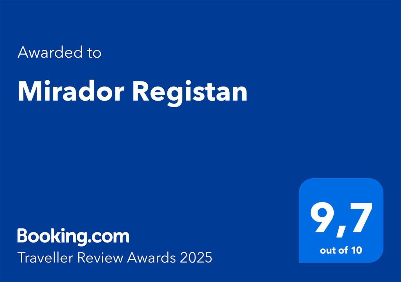 Mirador Registan Apartment Samarkand Exterior foto